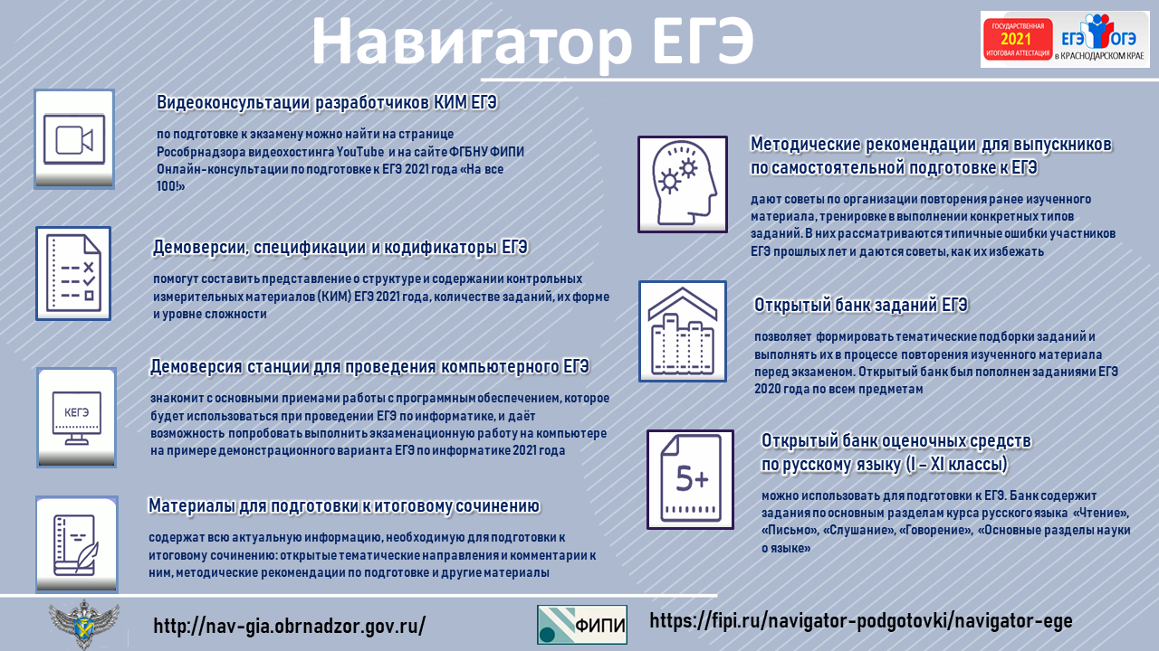 Навигатор ЕГЭ